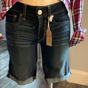 New American Eagle Bermuda jean shorts